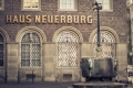 Haus Neuerburg mit Fastnachtsbrunnen am 25.04.2020