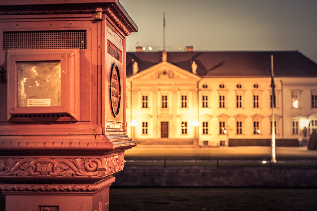 Schloß Bellevue im März 2022