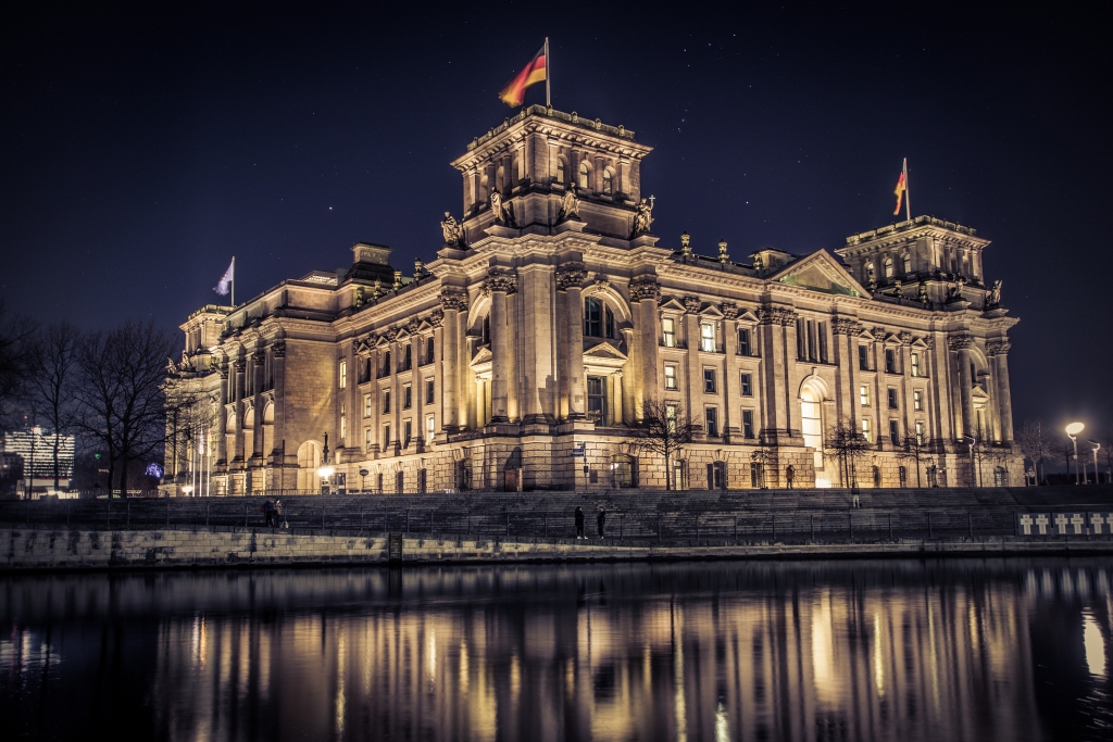 Reichstag im März 2022
