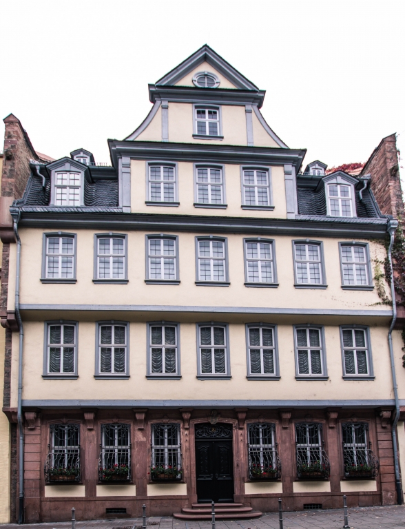 Goethe-Haus in Frankfurt am Main im November 2021