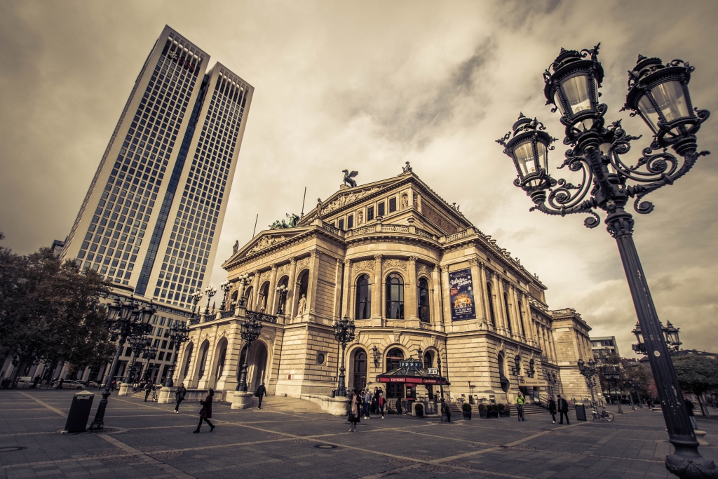 Alte Oper in Frankfurt am Main im November 2021
