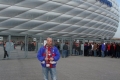 2009 am 22.11. in München vor der Allianz-Arena