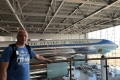 2019 im September vor der Air Force One in der Ronald Reagan Presidential Library