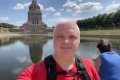 2022 im Juni vor'm Völkerschlachtdenkmal in Leipzig