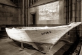 Flüchtlingsboot im Kölner Dom