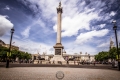 Nelson's Column auf dem Trafalgar Square in London