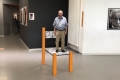 im Museum der Illusionen in Berlin (iPhone-Bild): Ja, der Mann wußte, daß er fotografiert wird.