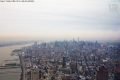 Blick vom One World Observatory in New York City