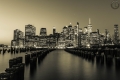 New York City 2019: Financial Disctrict von Brooklyn Heights aus