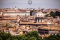 Blick vom Giannicolo auf Rom