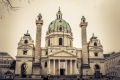 Karlskirche in Wien im März 2023