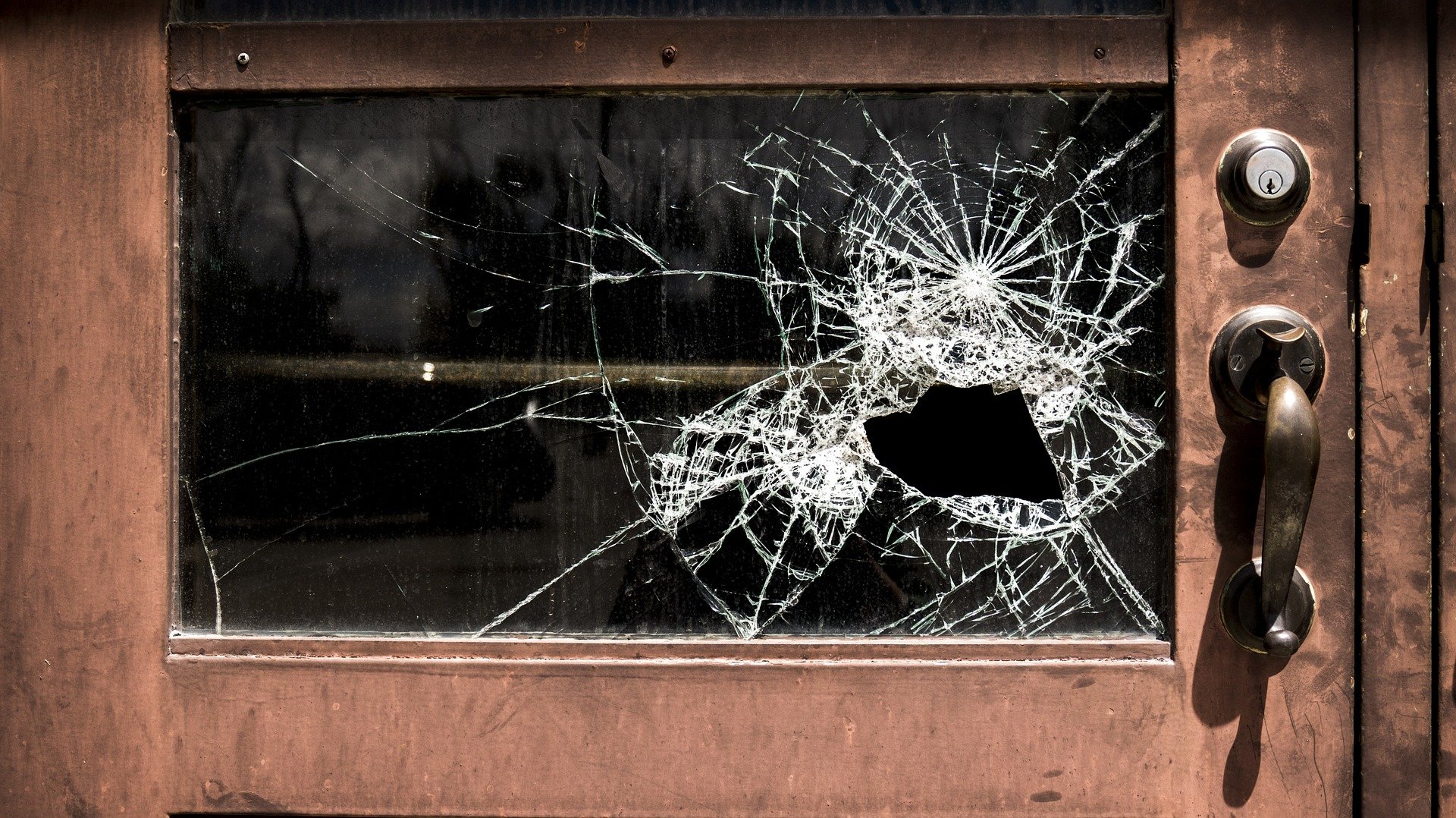 broken window