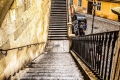 Treppe zur Karlsbrücke (Drehort 'Mission: Impossible')